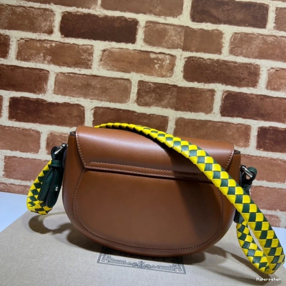 Hyperpeter logo shoulder Gucci bag with Small 0814
